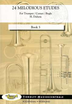24 Melodious Etudes for Trumpet / Cornet / Flugelhorn Book 3