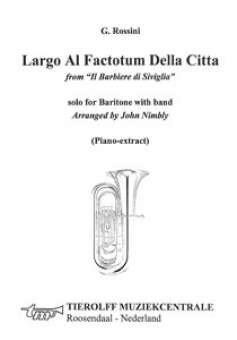 Largo Al Factotum, Baritone/Euphonium & Band (Piano Extract)