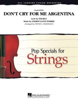 Don't Cry for Me Argentina from Evita