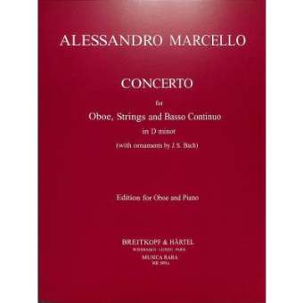 Concerto in d-moll  für Oboe und Klavier
