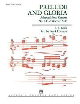 Prelude and Gloria (cantata 140)(c/band)