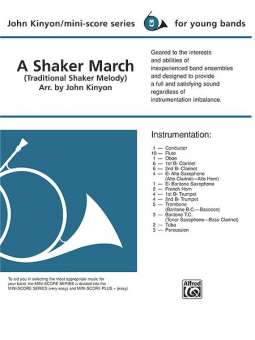 Shaker March, A (concert band)
