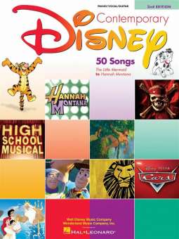 Contemporary Disney - 2nd Edition - Piano, Vocal and Guitar Songbook
