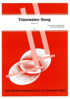 Trizonesien Song - Einzelausgabe Klavier (PVG)