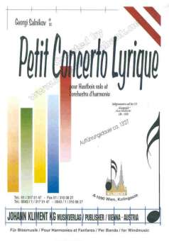 Petit Concerto Lyrique Op. 34