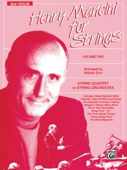 Henry Mancini for strings  vol. 2 :