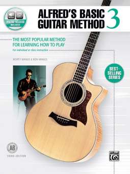 Alfreds Basic Guitar 3 3rd Ed (with v/c