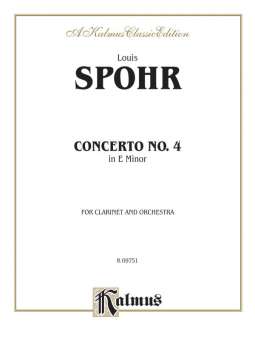 Spohr Clarinet Concerto No 4