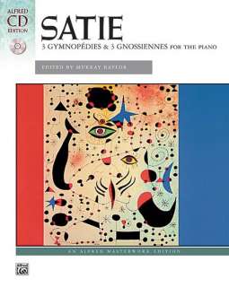 Three Gymnopodie/Gnossiennes (piano/CD)