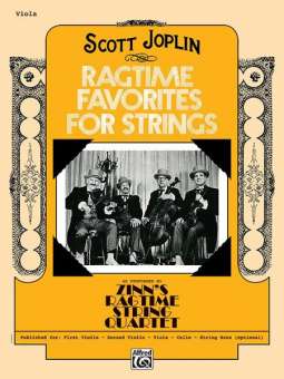 Ragtime Favorites : for string quartet