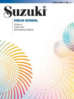 Suzuki Violin School Vol 4 Book  Rev 08