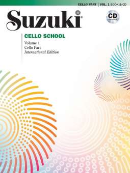 Suzuki Cello School Vol 1 Rev Book/CD