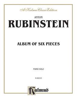 Album of 6 Pieces : for piano
