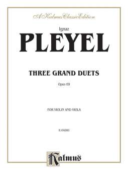 3 Grand Duets op.69 :