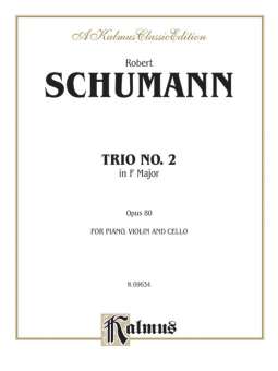 Trio F major No.2 op.80 : for