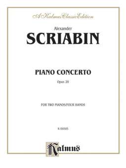 Concerto op.20 for Piano and Orchestra :