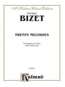 20 Melodies : for soprano or tenor