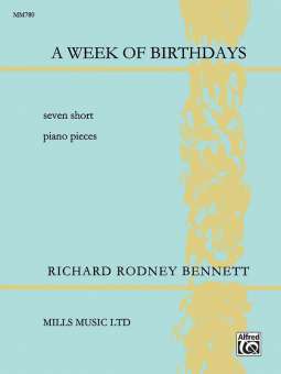 A Week of Birthdays (piano)