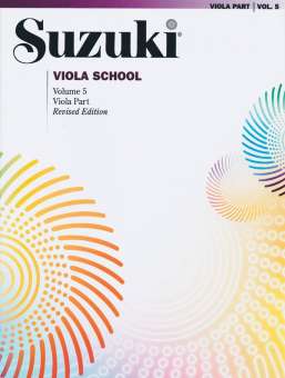 Suzuki Viola School Vol.5 (Revised)