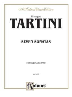 7 sonatas : for violin and piano