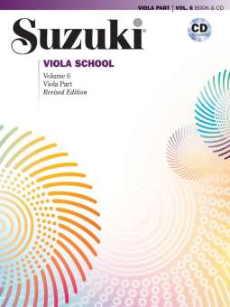 Suzuki Viola School Vol 6 (with CD)
