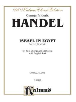 Israel in Egypt : choral score