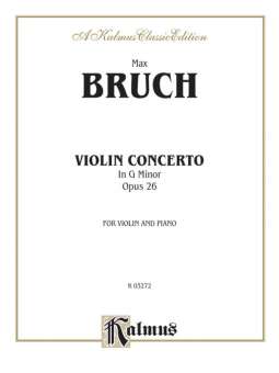 Violin Concerto in G Minor op.26 :