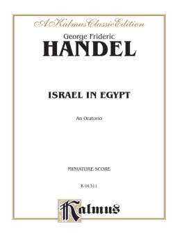 Israel in Egypt : miniature score