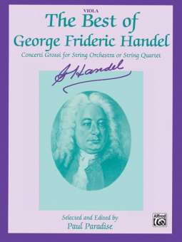 The Best of George Frederic Handel :