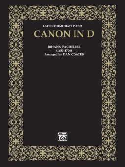 Canon in D : for piano
