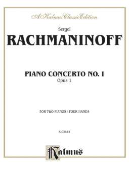 Piano concerto f sharp minor op.1,1