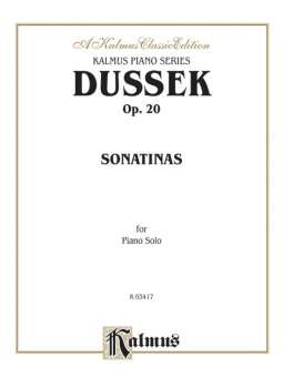 2 Sonatinas op.20 : for piano