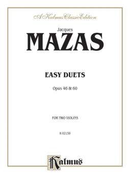 Easy Duets op.46 and op.60 : for 2 violins