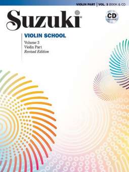 Suzuki Violin School Vol 3 (Rev 07) B/CD