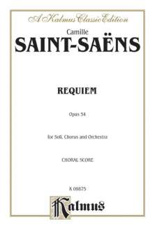 Requiem op.54 : for soli, mixed