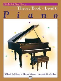 Alfred's Basic Piano Theory Book Lvl 6
