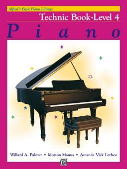 Alfred's Basic Piano Technic Book Lvl 4