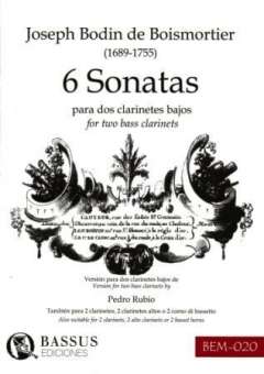 6 Sonatas for Two Bass Clarinets