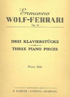 3 Klavierstücke op.14