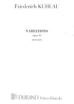 Variations op.42 : pour piano