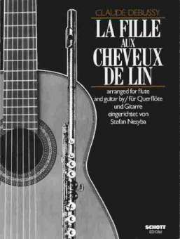 La fille aux cheveux de lin : for flute and guitar