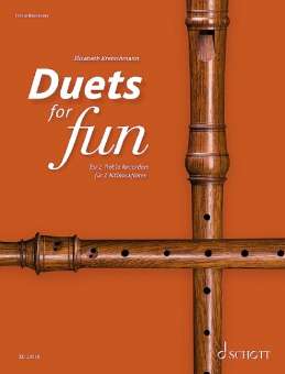 Duets for Fun für 2 Altblockflöten (Spielpartitur)