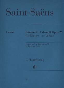 Sonate d-Moll Nr.1 op.75 : für Violine