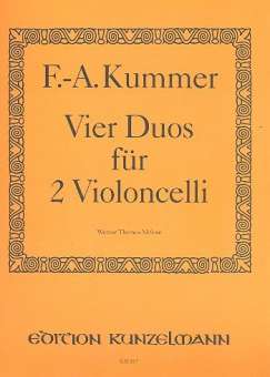 4 Duos : für 2 Violoncelli