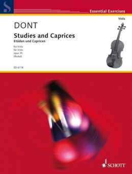 Etüden und Capricen op.35 : für Viola