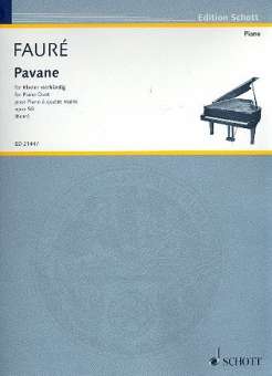 Pavane op.50 : für Klavier zu 4 Händen