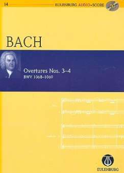 Ouvertüren Nr.3,4 BWV1068-1069 (+CD) :