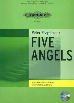 Five Angels (+CD) : für Klarinette und Klavier