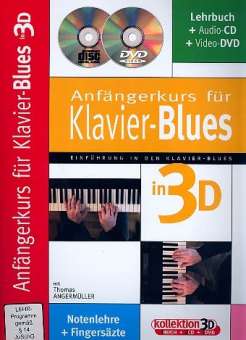 Anfängerkurs für Klavier-Blues in 3D