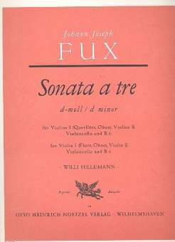 Sonata a tre d-Moll : für 2 Violinen,